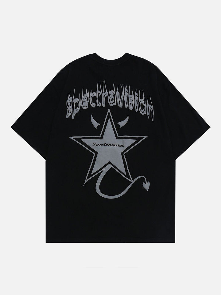 TALISHKO - Star Tail Graphic Tee - streetwear fashion, outfit ideas - talishko.com