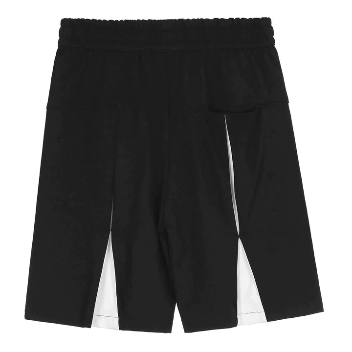 TALISHKO - Stitching Split Design Shorts - streetwear fashion, outfit ideas - talishko.com