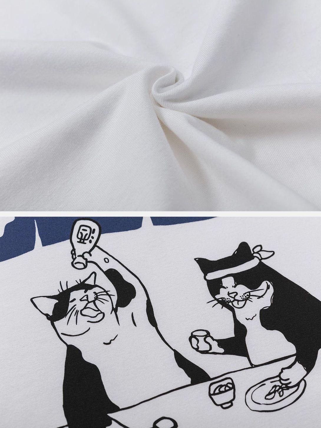 TALISHKO - The Cat After Work Print Tee - streetwear fashion, outfit ideas - talishko.com