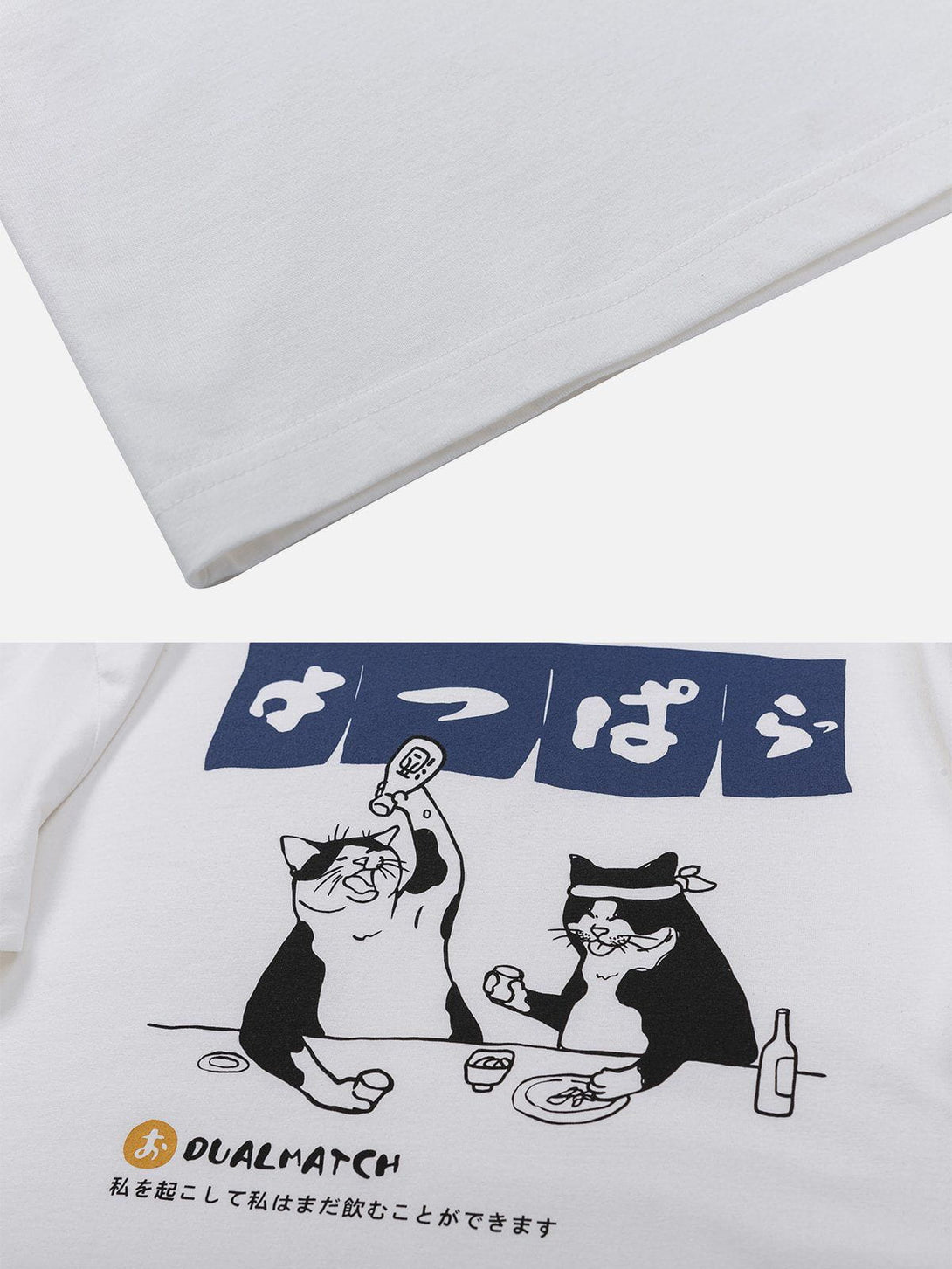 TALISHKO - The Cat After Work Print Tee - streetwear fashion, outfit ideas - talishko.com