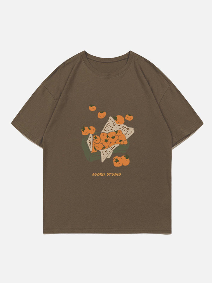 TALISHKO - Tomatoes Print Tee - streetwear fashion, outfit ideas - talishko.com