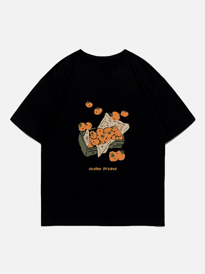 TALISHKO - Tomatoes Print Tee - streetwear fashion, outfit ideas - talishko.com