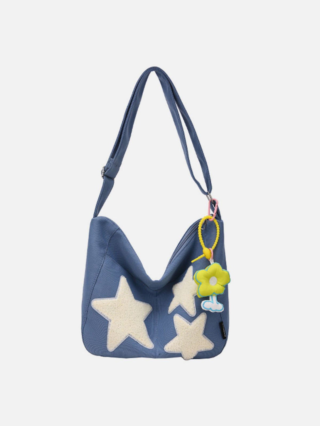 TALISHKO - Towel Embroidery Star Shoulder Bag - streetwear fashion, outfit ideas - talishko.com