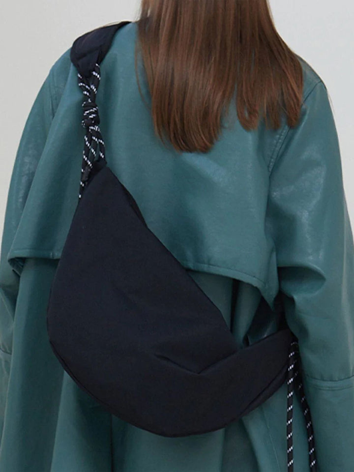 TALISHKO - Unisex Dumpling Large Crossbody Bag - streetwear fashion, outfit ideas - talishko.com