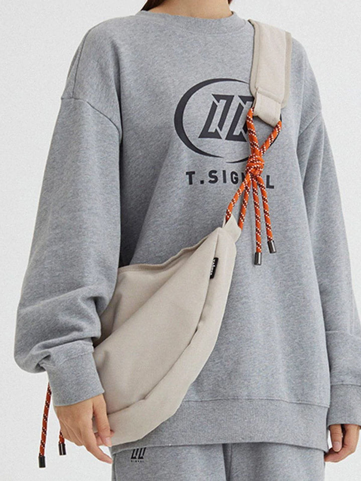 TALISHKO - Unisex Dumpling Large Crossbody Bag - streetwear fashion, outfit ideas - talishko.com