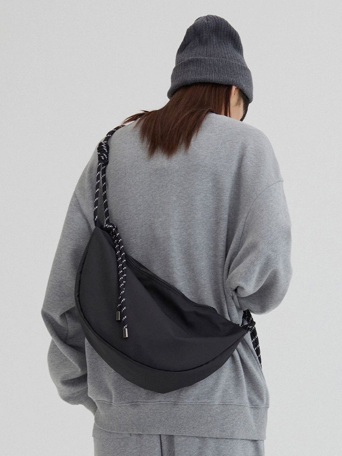 TALISHKO - Unisex Dumpling Large Crossbody Bag - streetwear fashion, outfit ideas - talishko.com