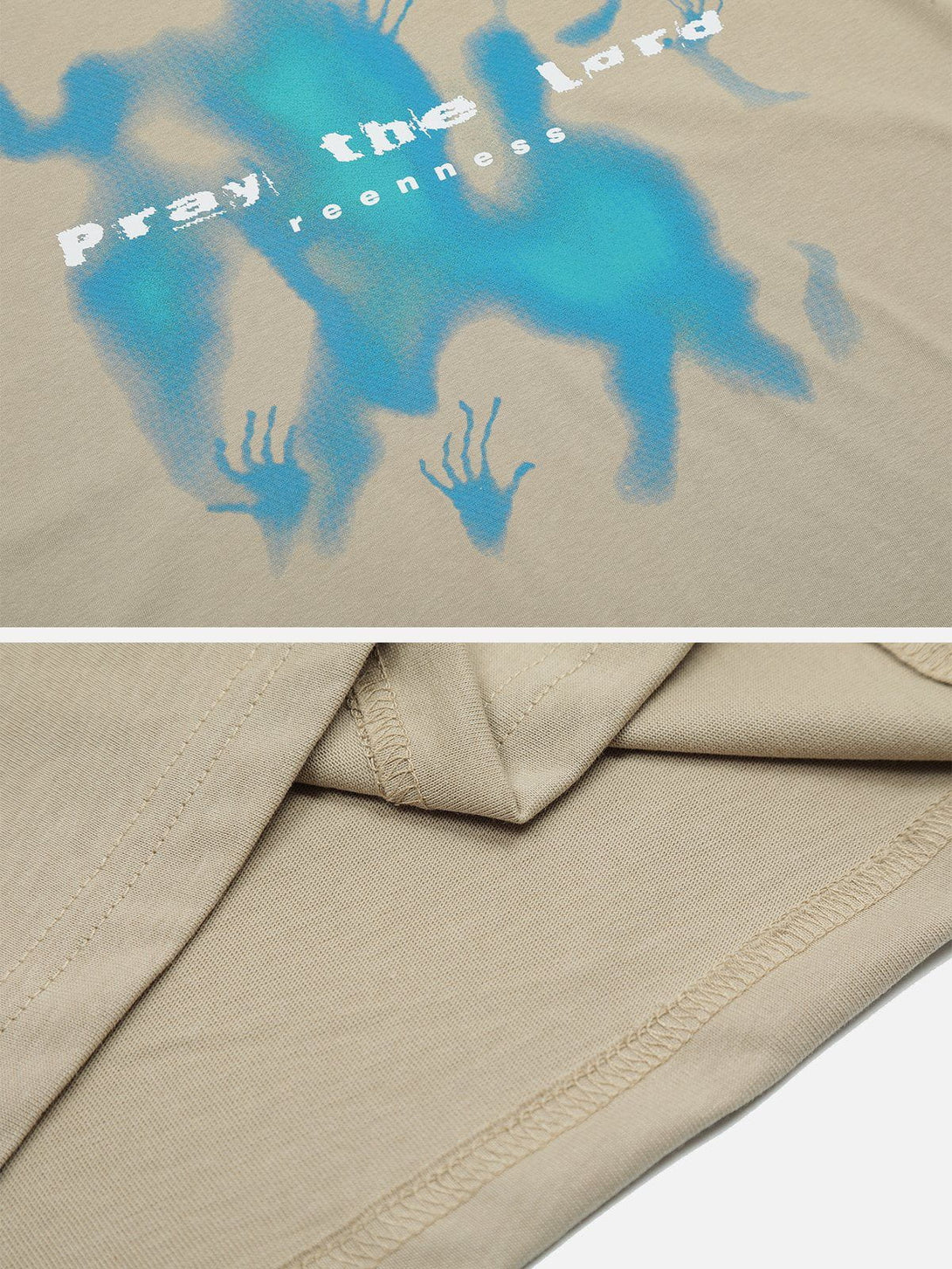 TALISHKO - Useless Prayers Graphic Tee - streetwear fashion, outfit ideas - talishko.com