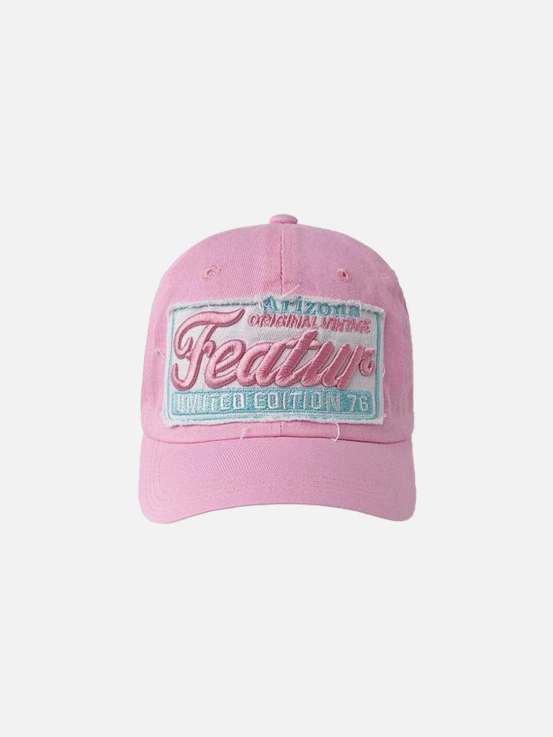 TALISHKO - Vintage Embroidery Letter Cap - streetwear fashion, outfit ideas - talishko.com