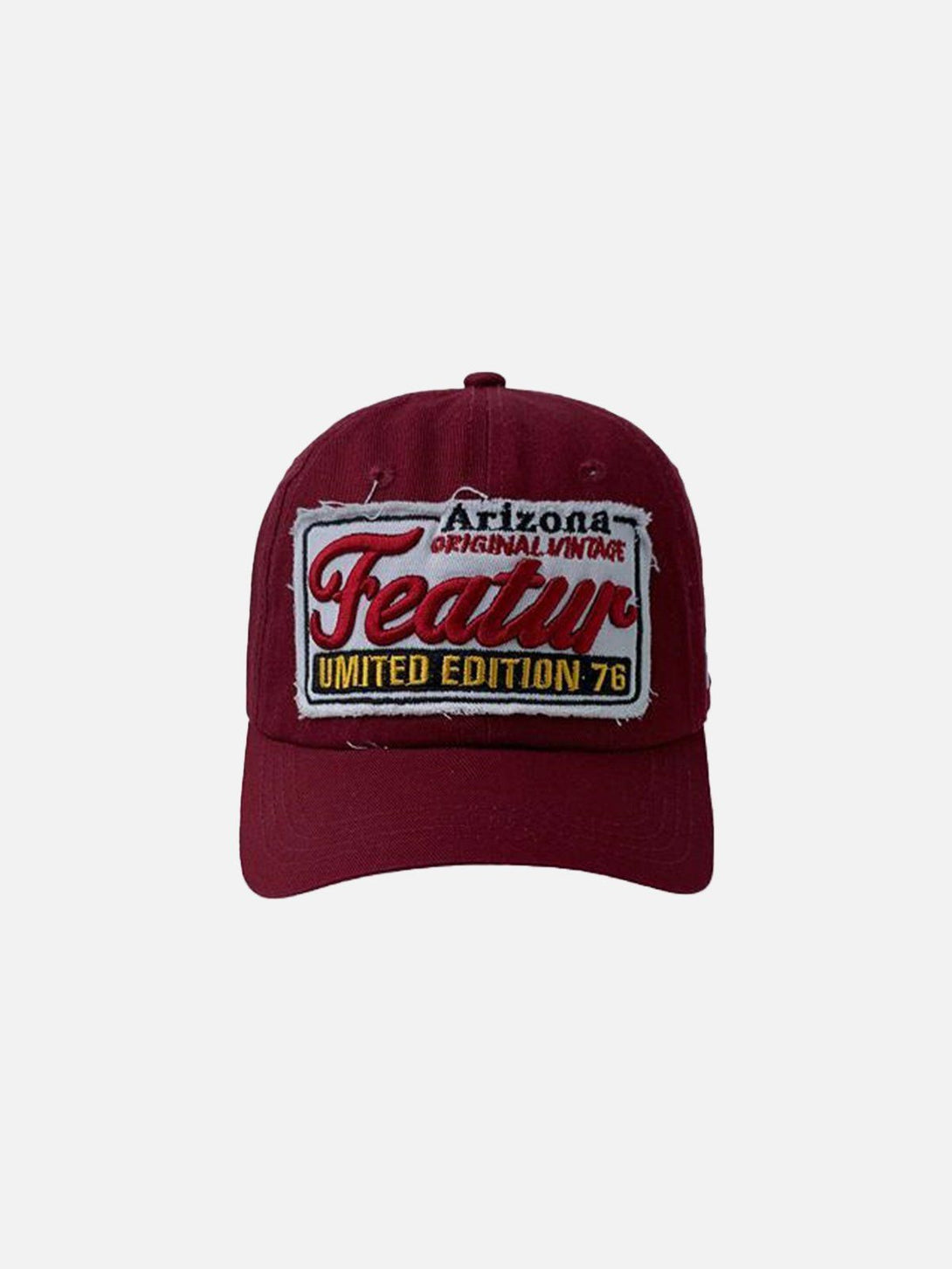 TALISHKO - Vintage Embroidery Letter Cap - streetwear fashion, outfit ideas - talishko.com