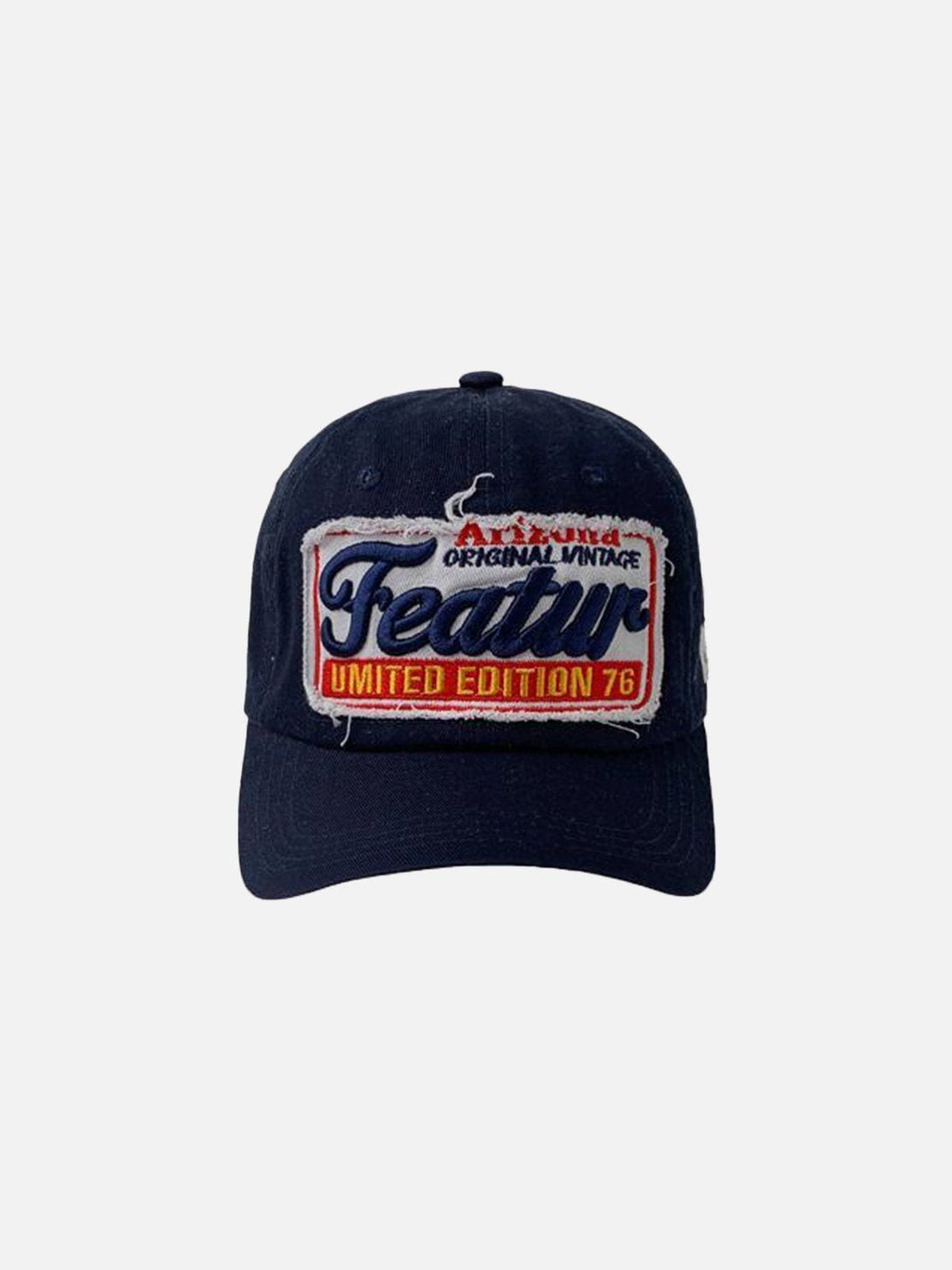 TALISHKO - Vintage Embroidery Letter Cap - streetwear fashion, outfit ideas - talishko.com