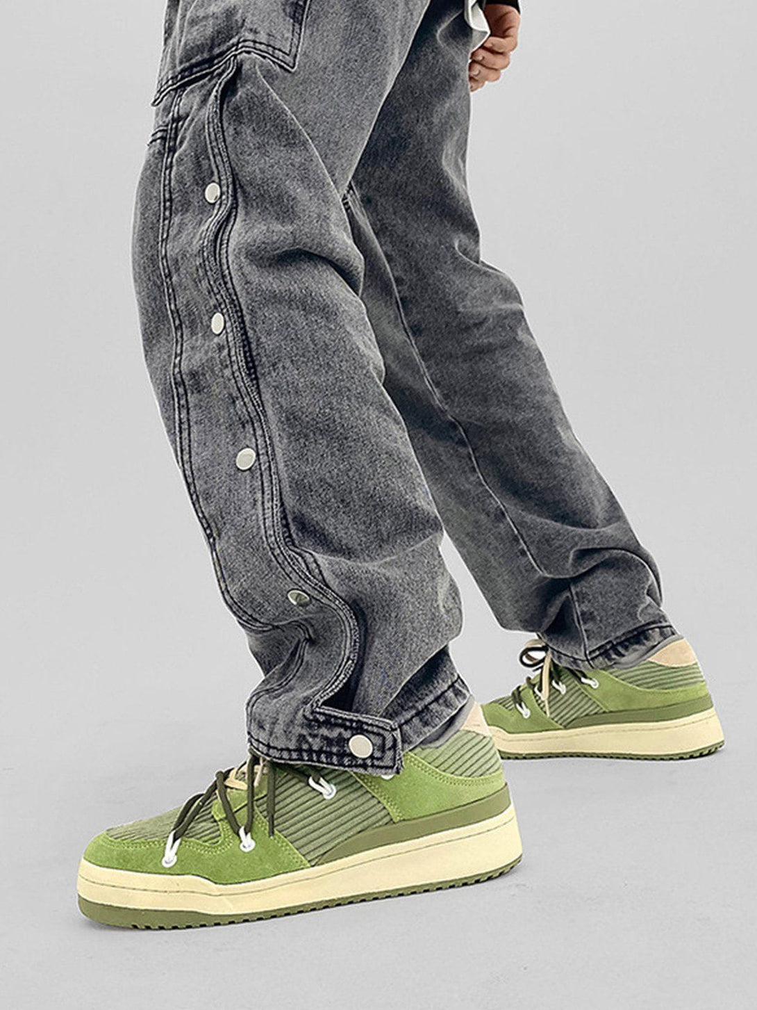 TALISHKO - Vintage Patchwork Board Shoes - streetwear fashion, outfit ideas - talishko.com