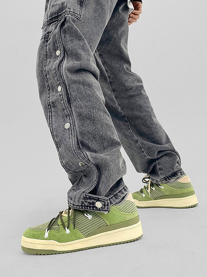 TALISHKO - Vintage Patchwork Board Shoes - streetwear fashion, outfit ideas - talishko.com
