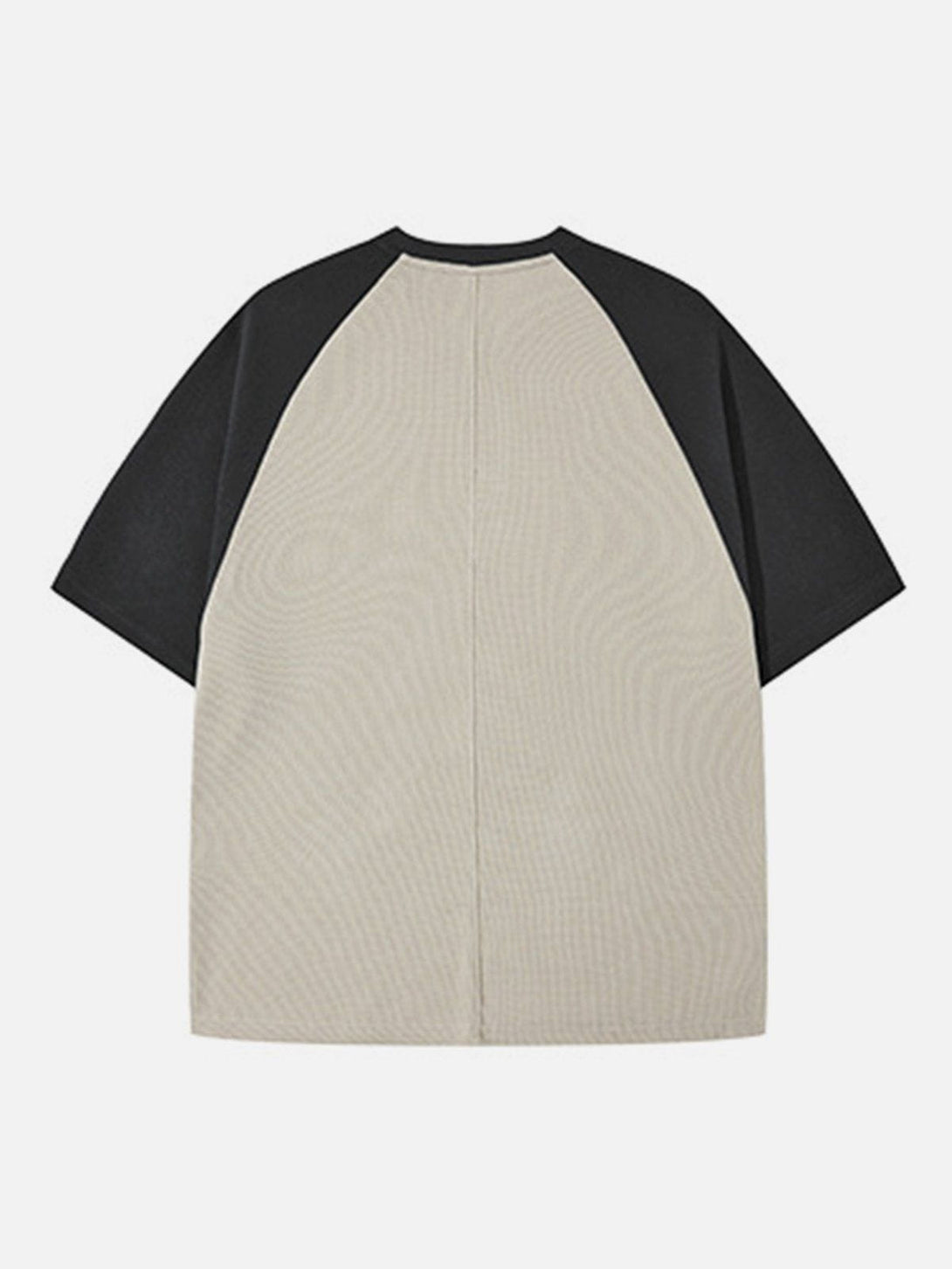TALISHKO - Waffle Stitching Contrast Tee - streetwear fashion, outfit ideas - talishko.com