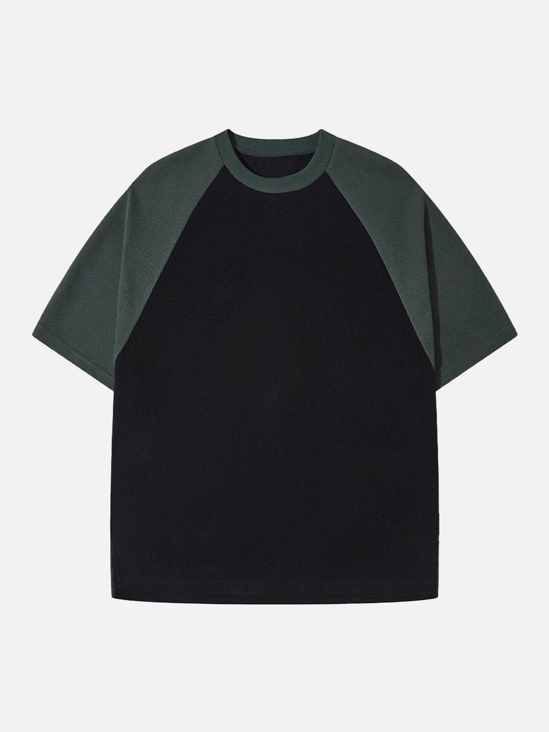 TALISHKO - Waffle Stitching Contrast Tee - streetwear fashion, outfit ideas - talishko.com