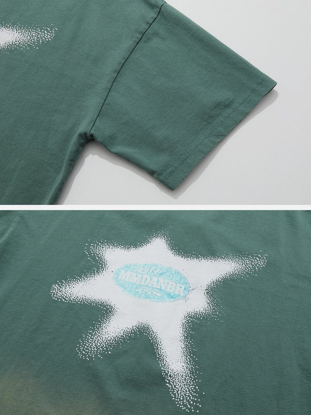 TALISHKO - Washed Graphic Gradient Tee - streetwear fashion, outfit ideas - talishko.com