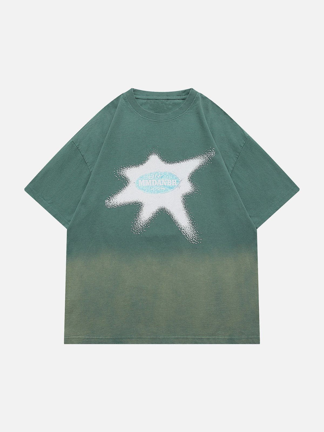 TALISHKO - Washed Graphic Gradient Tee - streetwear fashion, outfit ideas - talishko.com