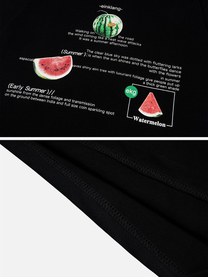 TALISHKO - Watermelon Print Tee - streetwear fashion, outfit ideas - talishko.com