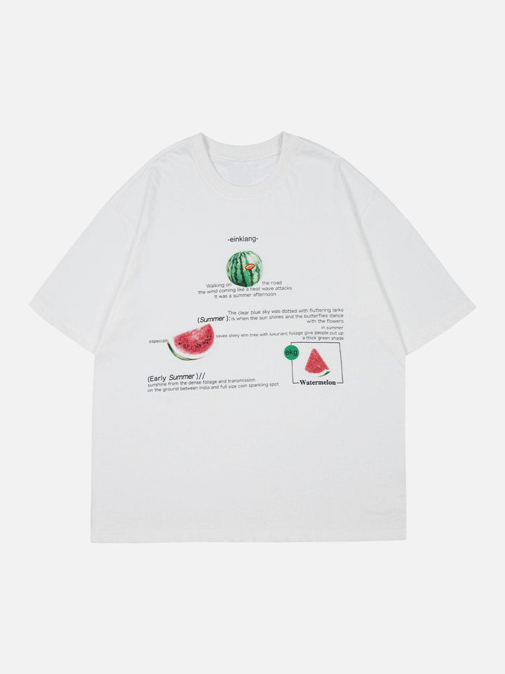 TALISHKO - Watermelon Print Tee - streetwear fashion, outfit ideas - talishko.com