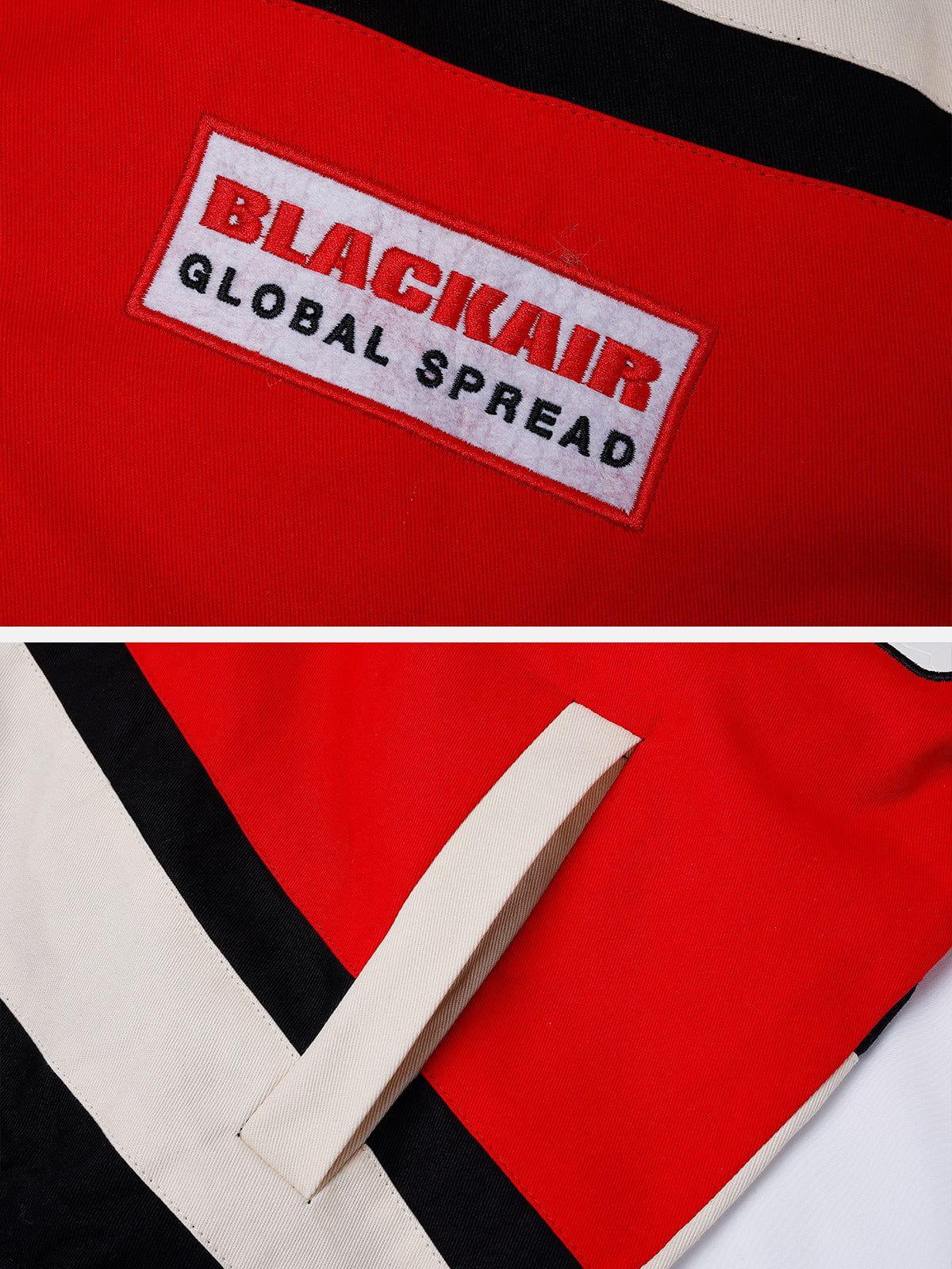 Moto-Bomber BLACKAIR Motorsport Racing Jacket | TALISHKO