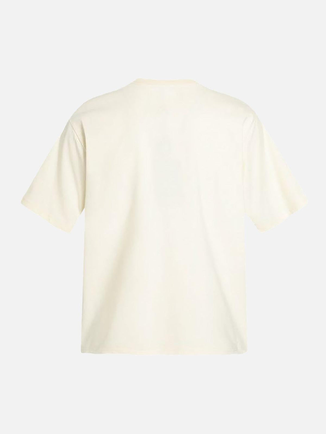Back view of a graphic T-shirt by TALISHKO, showcasing a minimalistic and casual style.