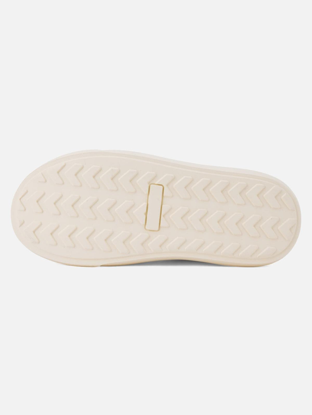 Sole detail of TALISHKO's chunky sneakers, featuring a textured pattern for added grip.
