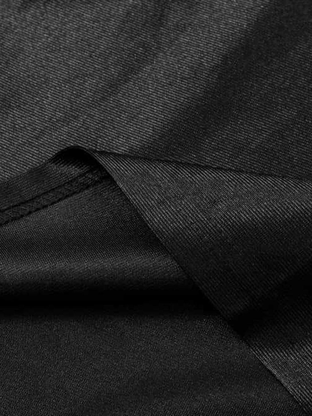 Texture and pattern showcased in the jersey fabric with contrast stitching by TALISHKO.