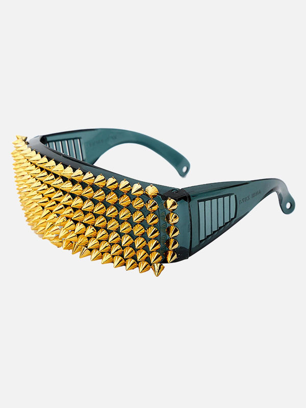 TALISHKO Large Frame Outdoor Rivet Sunglasses