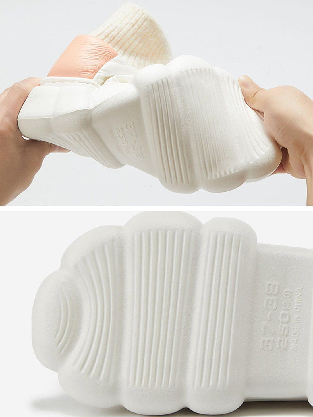 TALISHKO's flexible sole design showcasing comfort and durability in a unique shoe style.