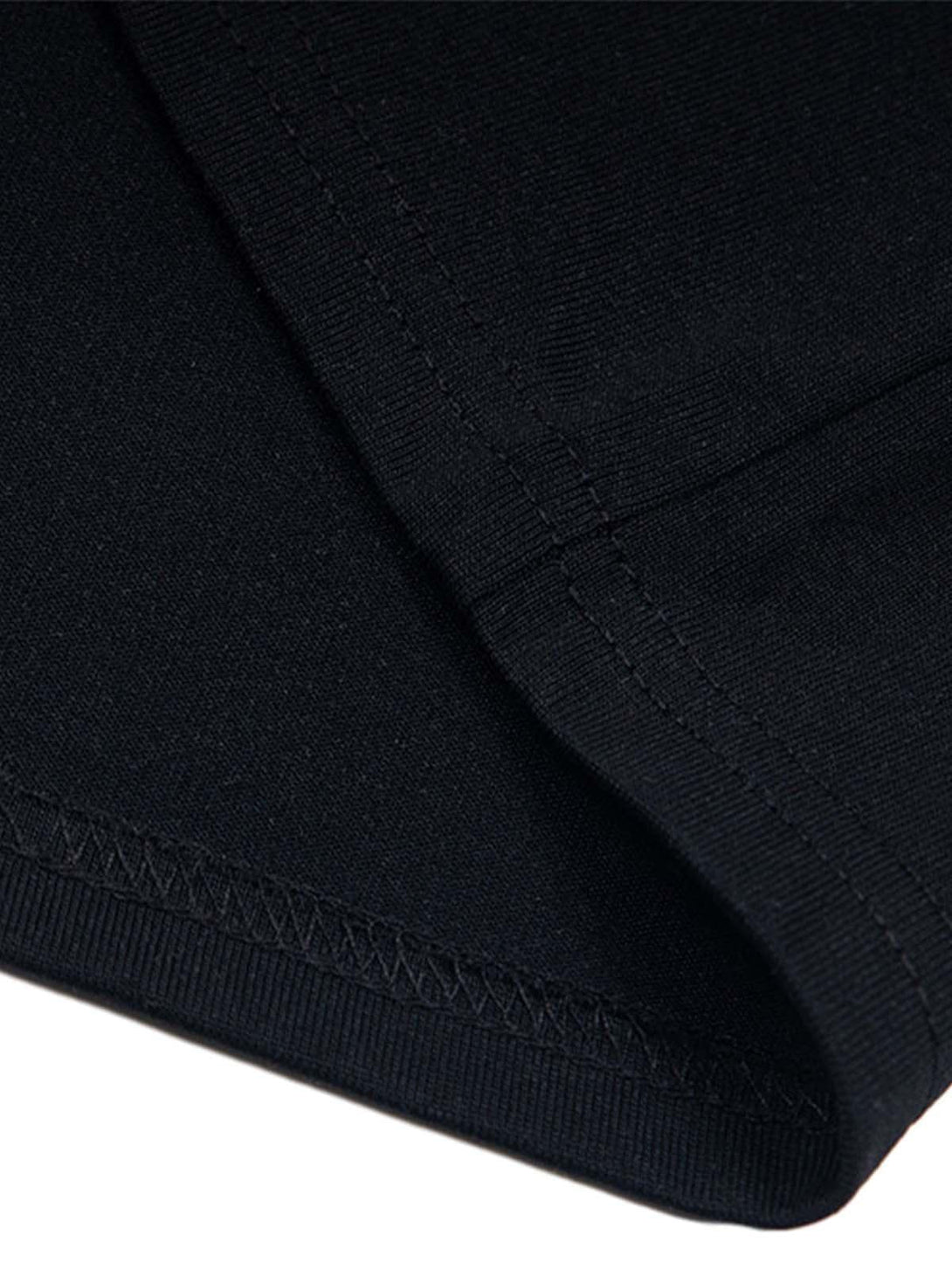 Detailed stitching and fabric texture of TALISHKO T-shirt, highlighting craftsmanship.