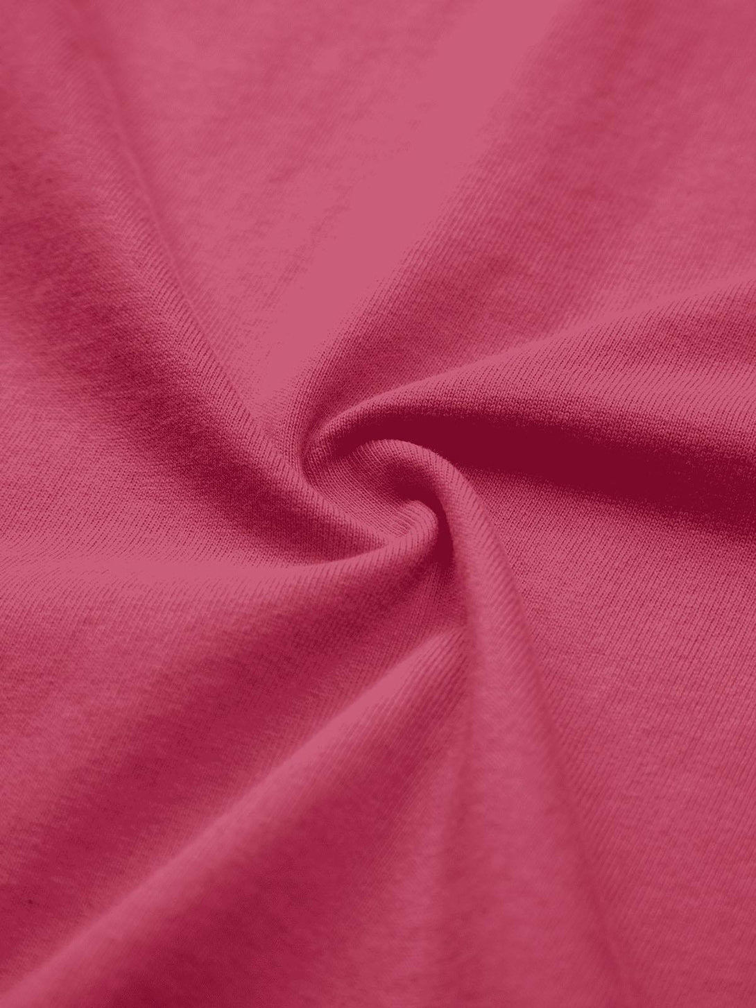 Zoomed-in texture of the pink TALISHKO T-shirt, showcasing fabric detail and hole design.