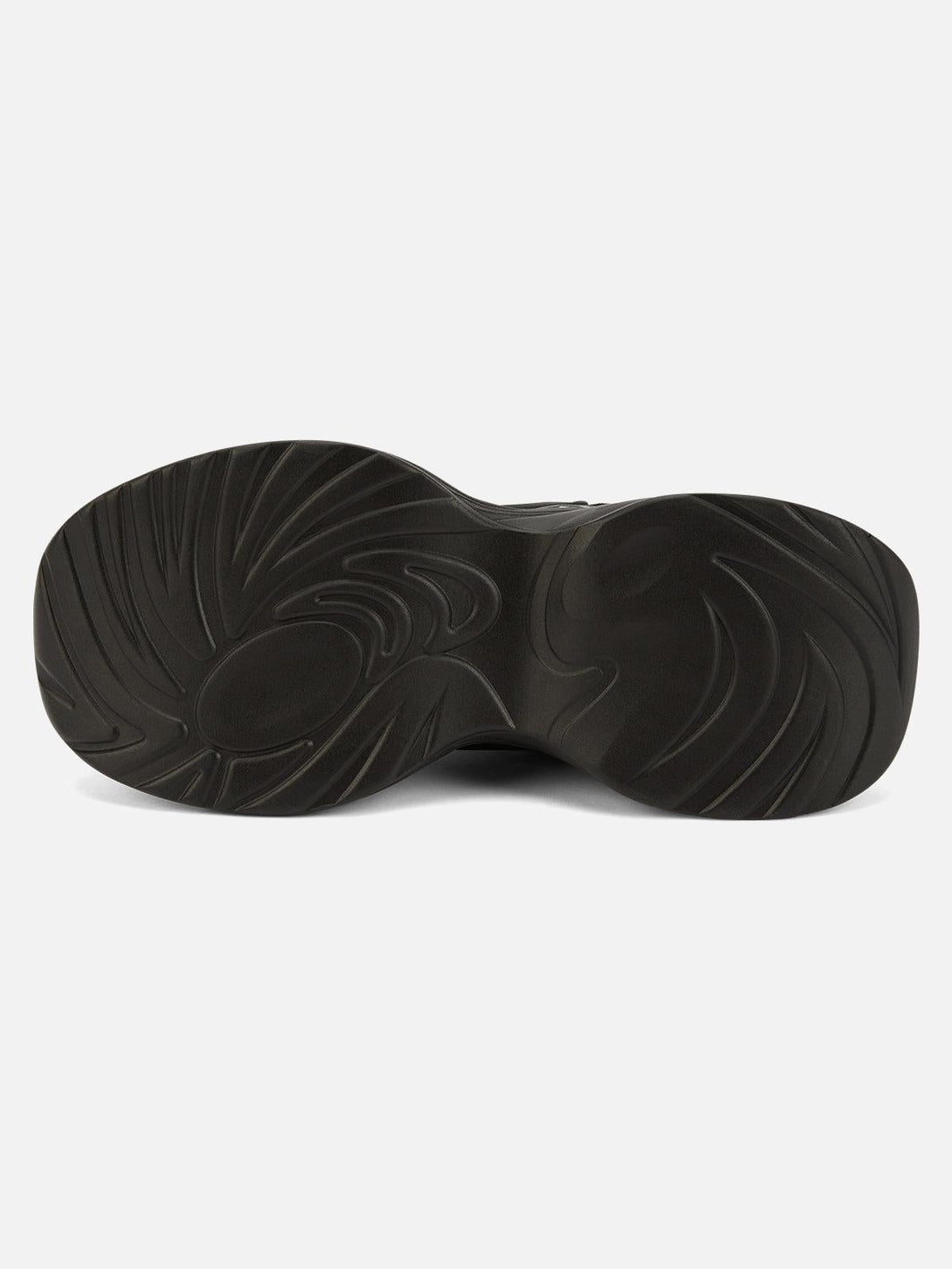 Intricate sole design of TALISHKO hip hop sports shoes, highlighting unique patterns.