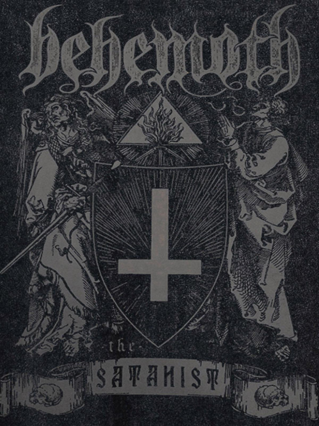 A close-up of TALISHKO's hip-hop vest, highlighting intricate graphic details and retro style.