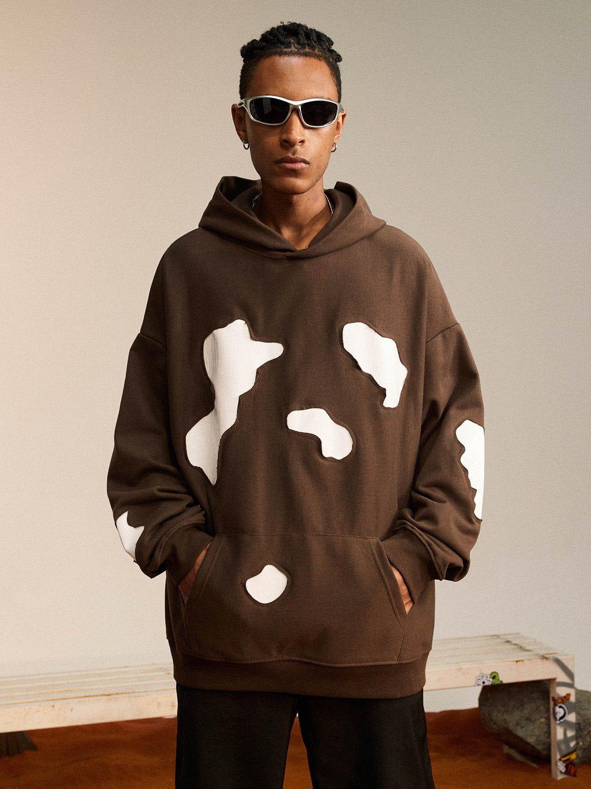 TALISHKO Patchwork Hoodie