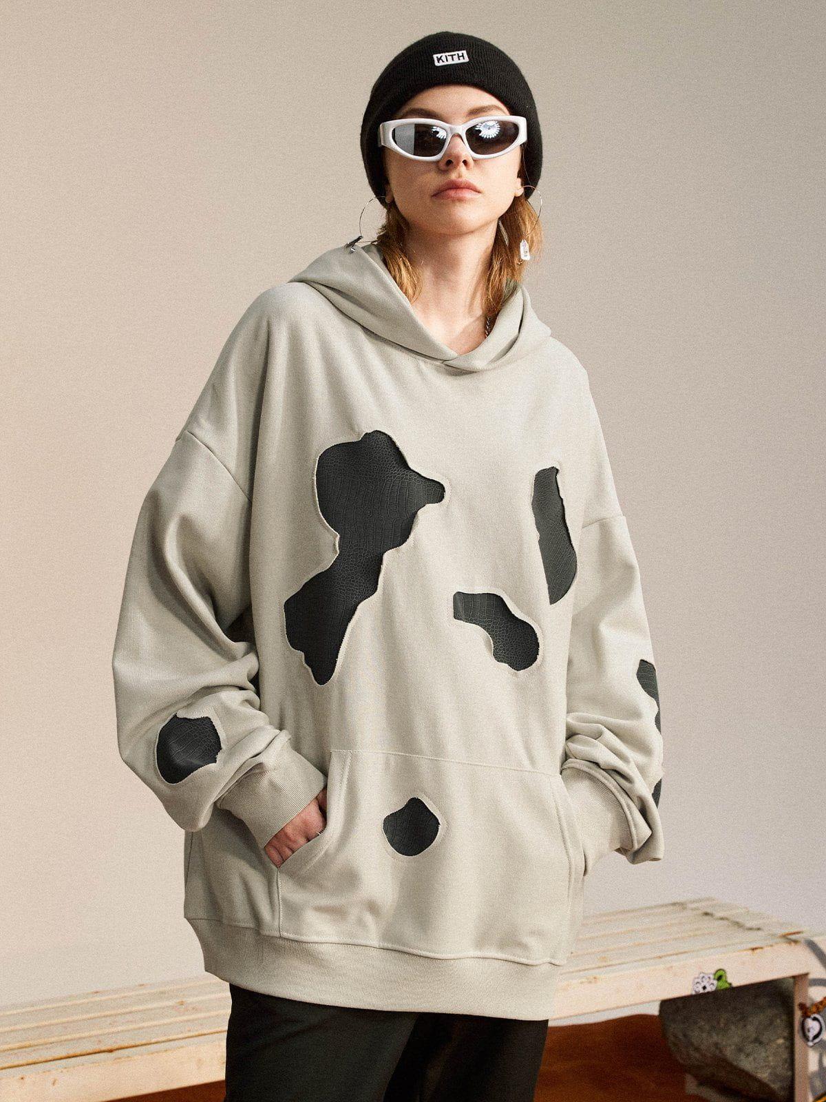 トップス PALEDUSK PATCHWORK HOODIE TALISHKO Patchwork Hoodie