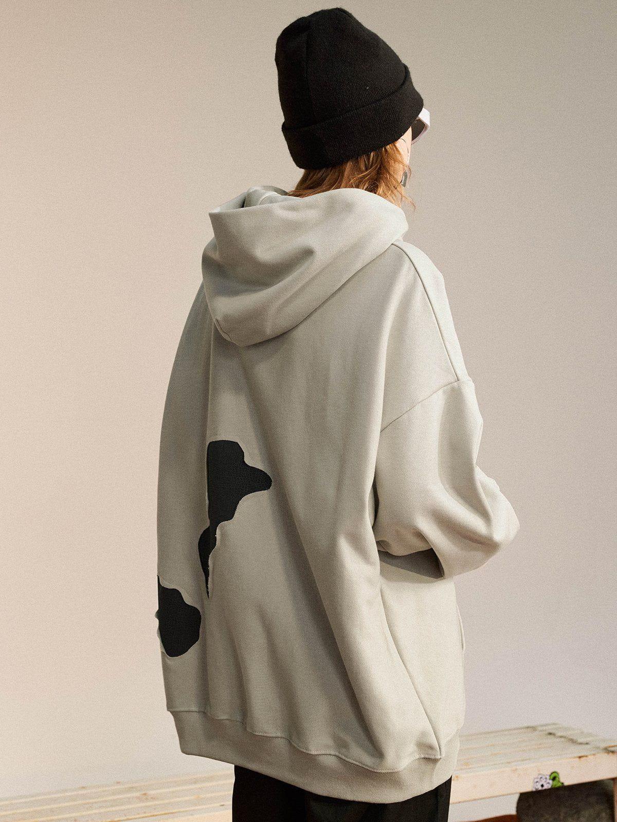 TALISHKO Patchwork Hoodie