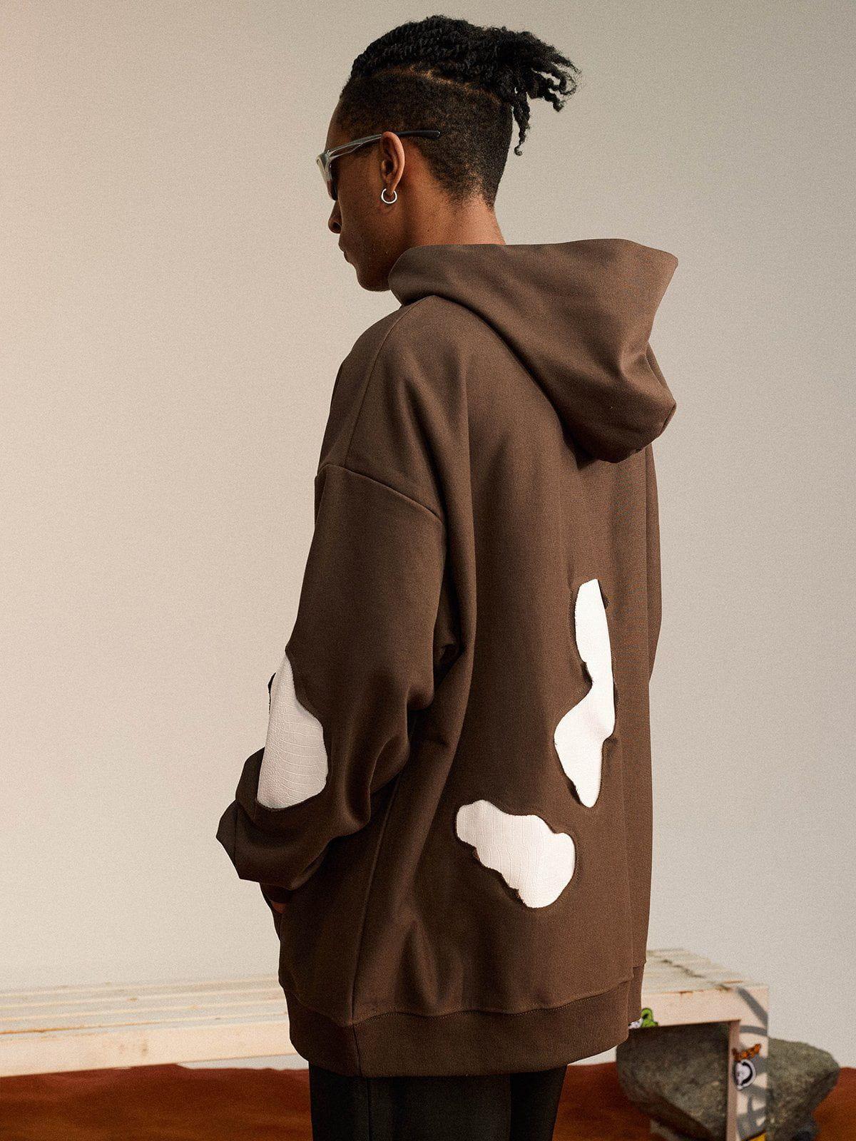 トップス noill tokyo Patchwork Hoodie 71jilwVCQAL._UY1000_.jpg