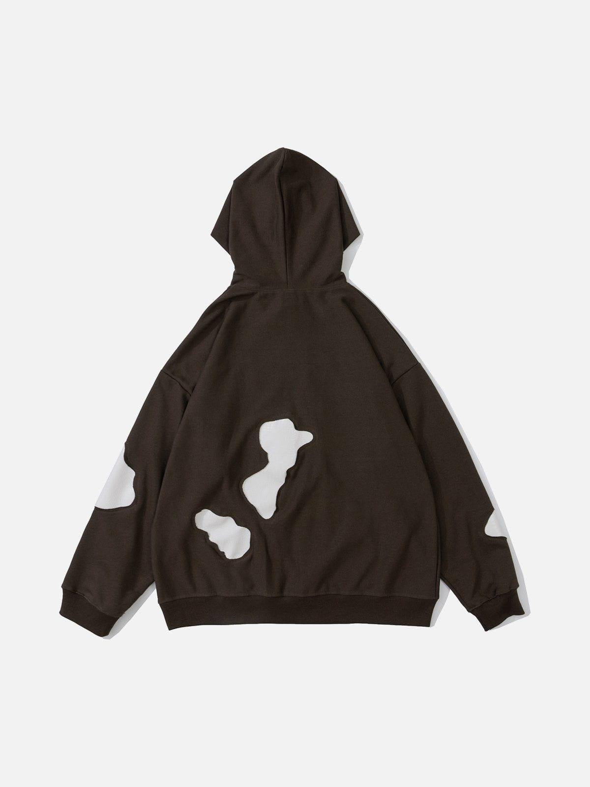 TALISHKO Patchwork Hoodie