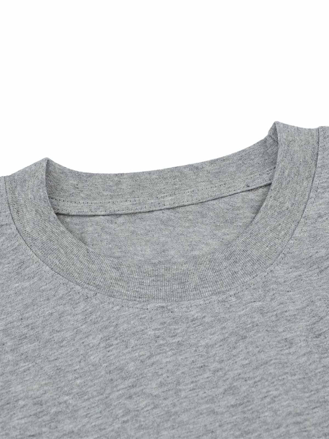 Detailed fabric and stitching of TALISHKO T-shirt showcasing retro contrast design.