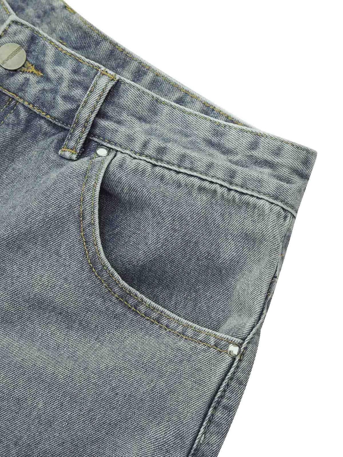 Detailed fabric and stitching of TALISHKO shorts, highlighting retro style and craftsmanship.
