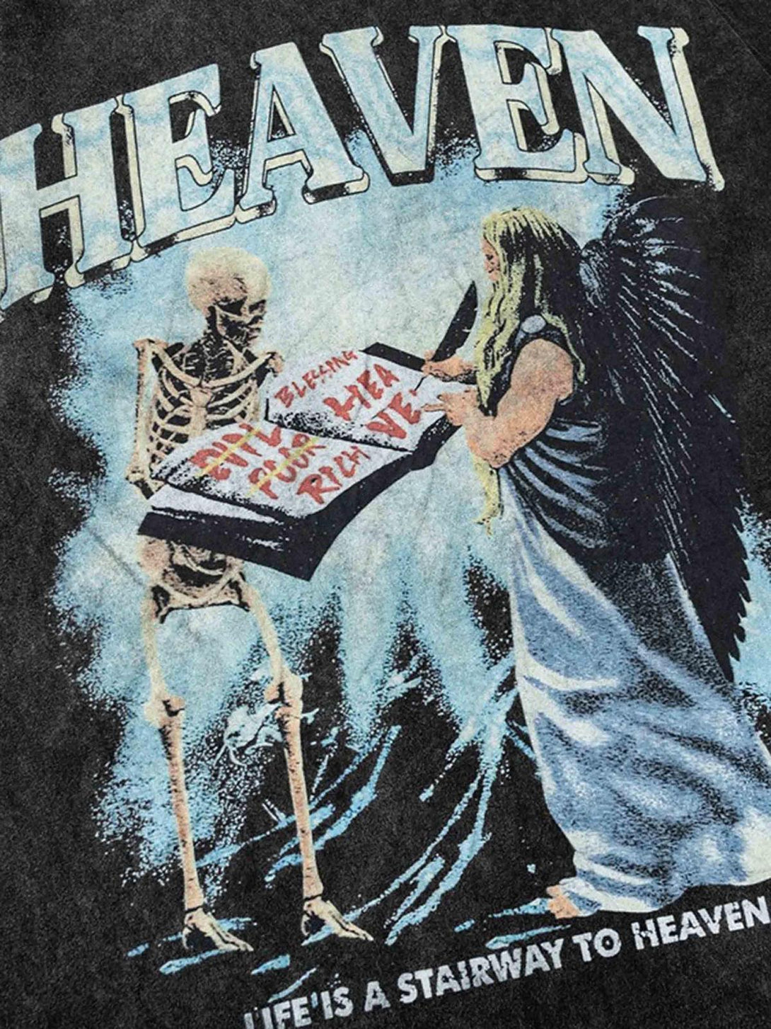 A vintage casual T-shirt by TALISHKO with a unique graphic design, perfect for summer vibes.
