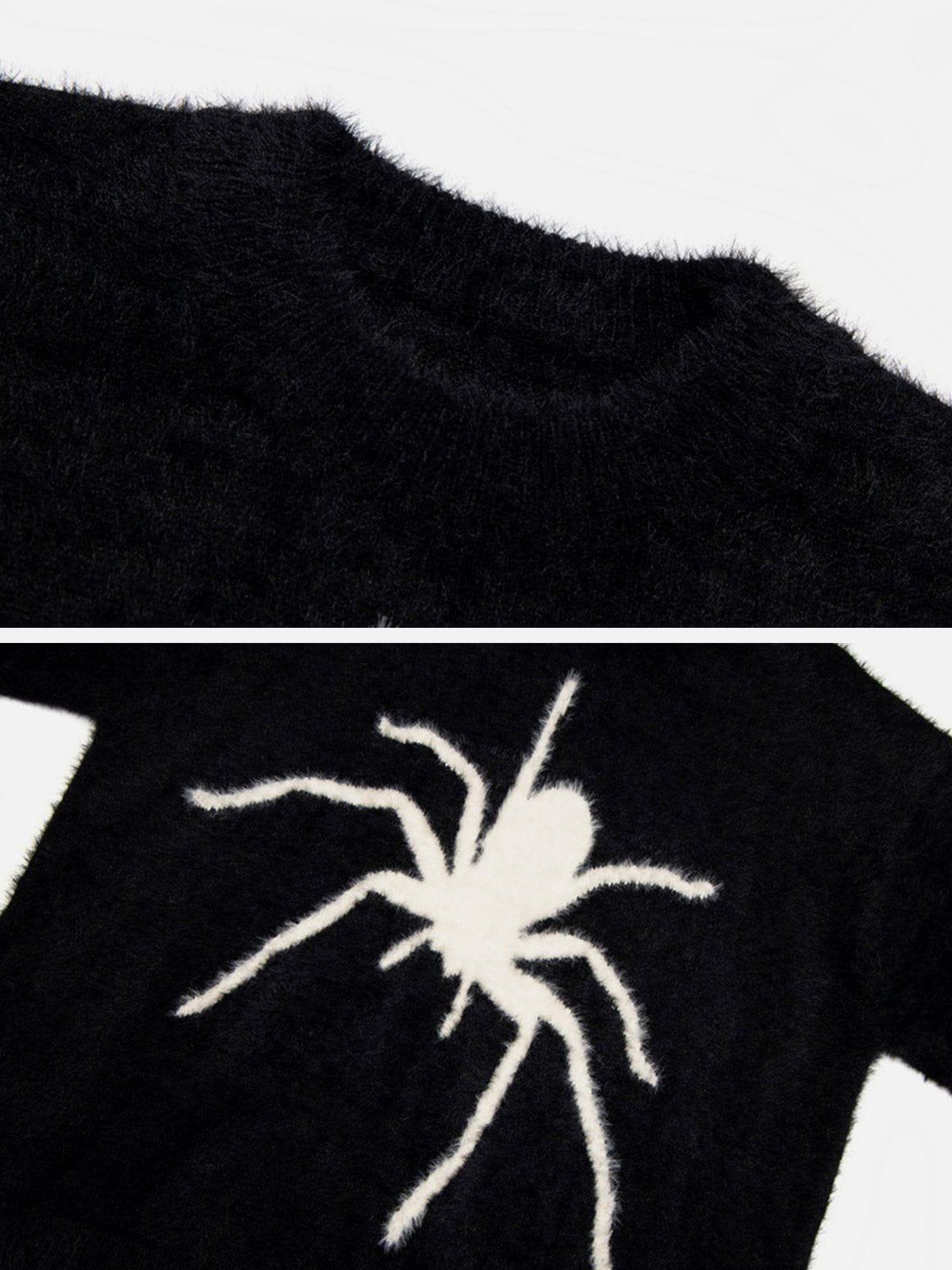 TALISHKO Spider Knit Mohair Sweater