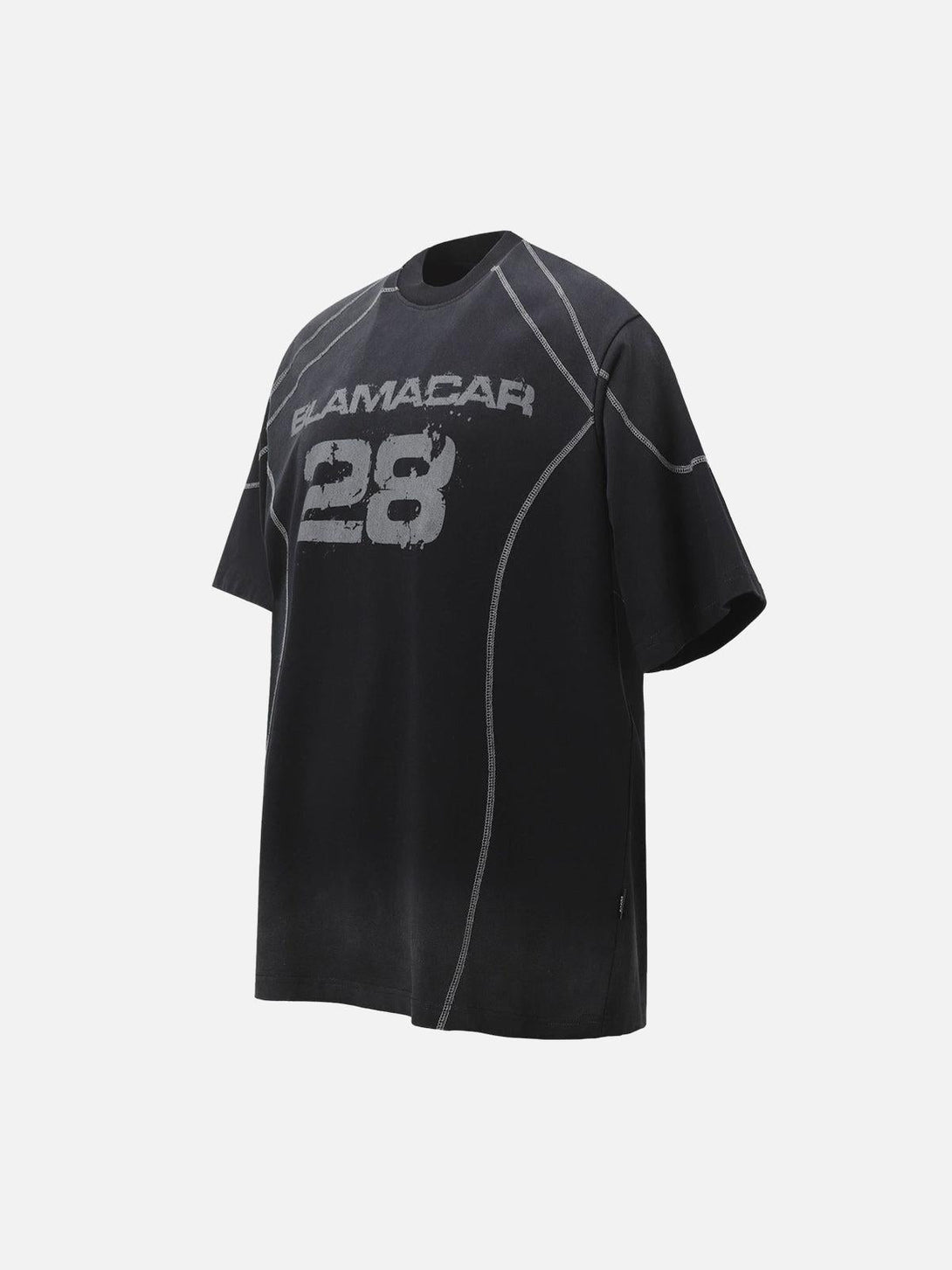 TALISHKO streetwear T-shirt with bold lettering and a grunge style, perfect for urban fashion.