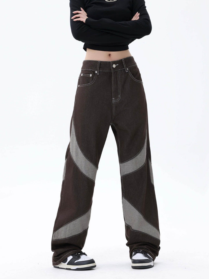 TALISHKO - American Patchwork Jeans, streetwear fashion, talishko.com
