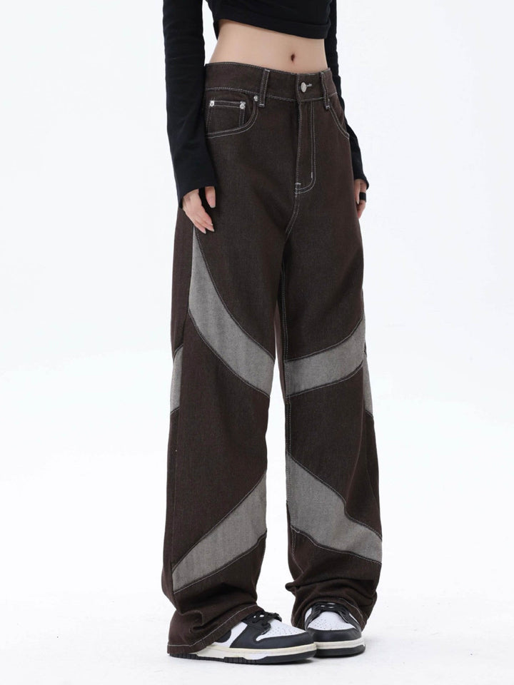 TALISHKO - American Patchwork Jeans, streetwear fashion, talishko.com