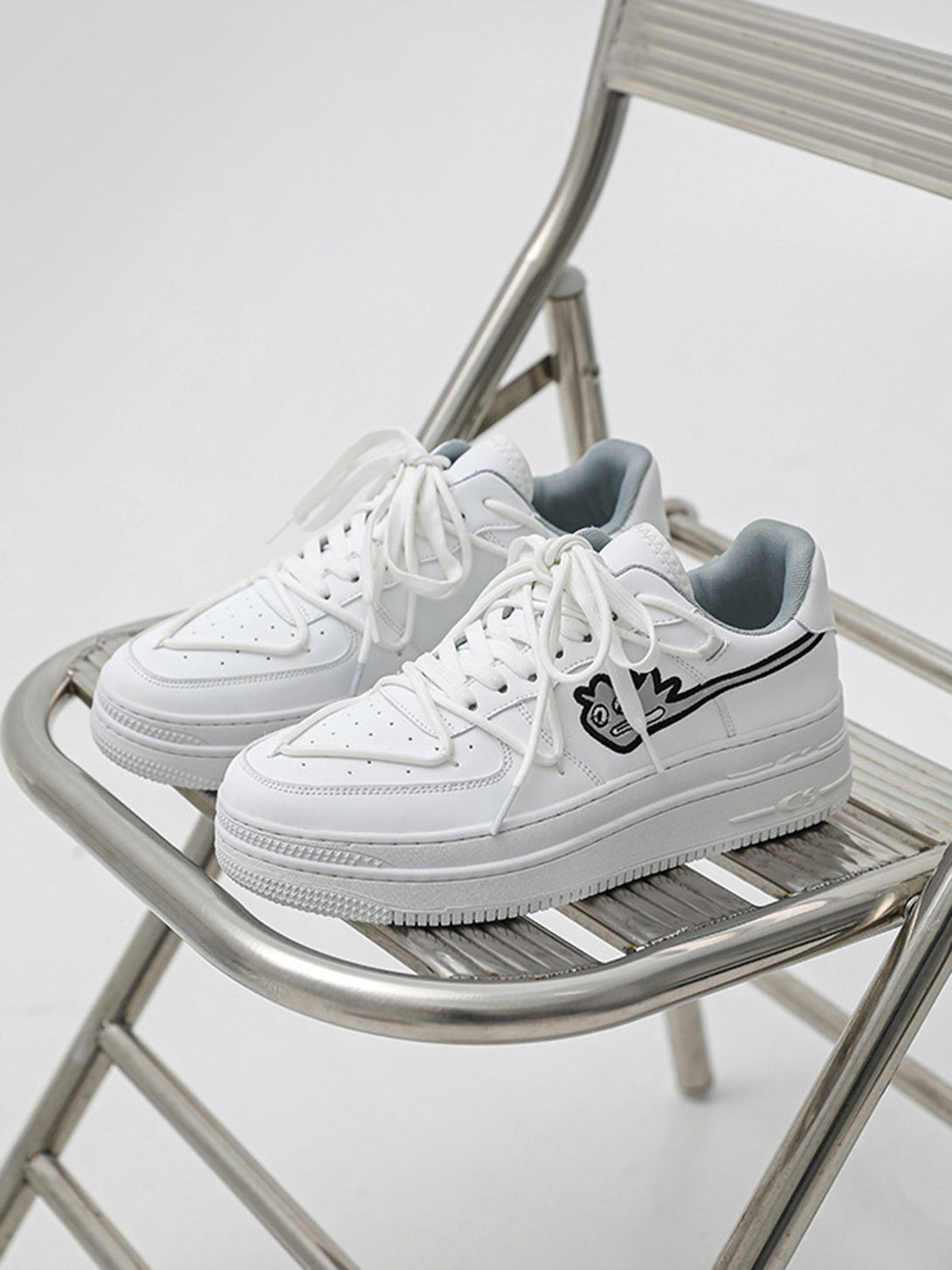 TALISHKO - American Retro Hip-hop Monster Casual Shoes Board Shoes - streetwear fashion - talishko.com