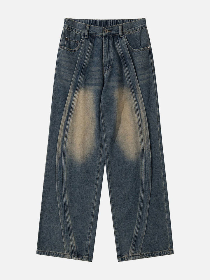 TALISHKO - Arc Patchwork Jeans, streetwear fashion, talishko.com