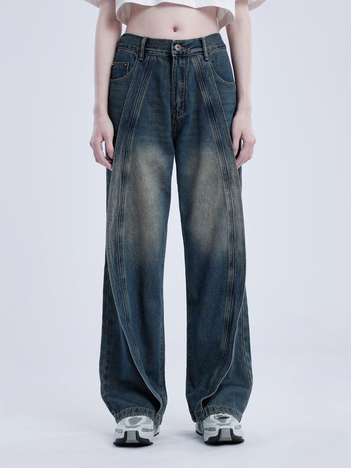 TALISHKO - Arc Patchwork Jeans, streetwear fashion, talishko.com