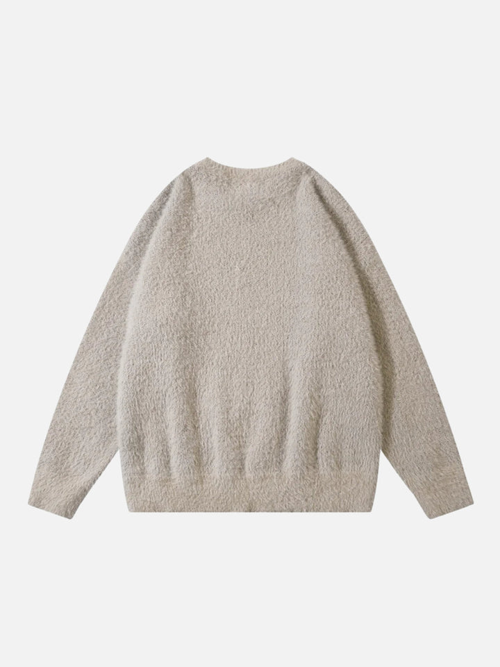 TALISHKO - Barbed Jacquard Knitted Sweater - streetwear fashion - talishko.com