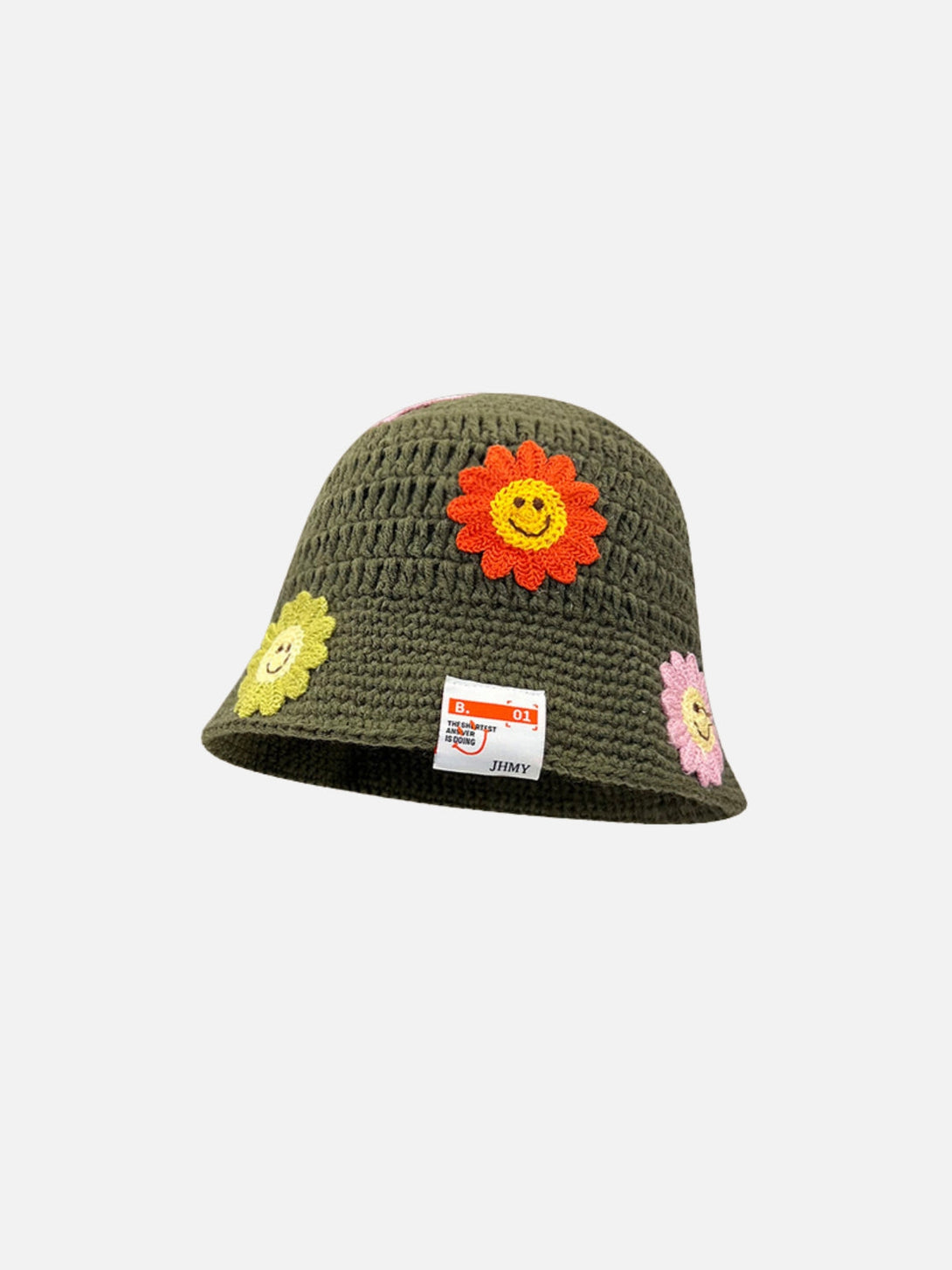 TALISHKO - Bloom Knit Bucket Hat - streetwear fashion - talishko.com