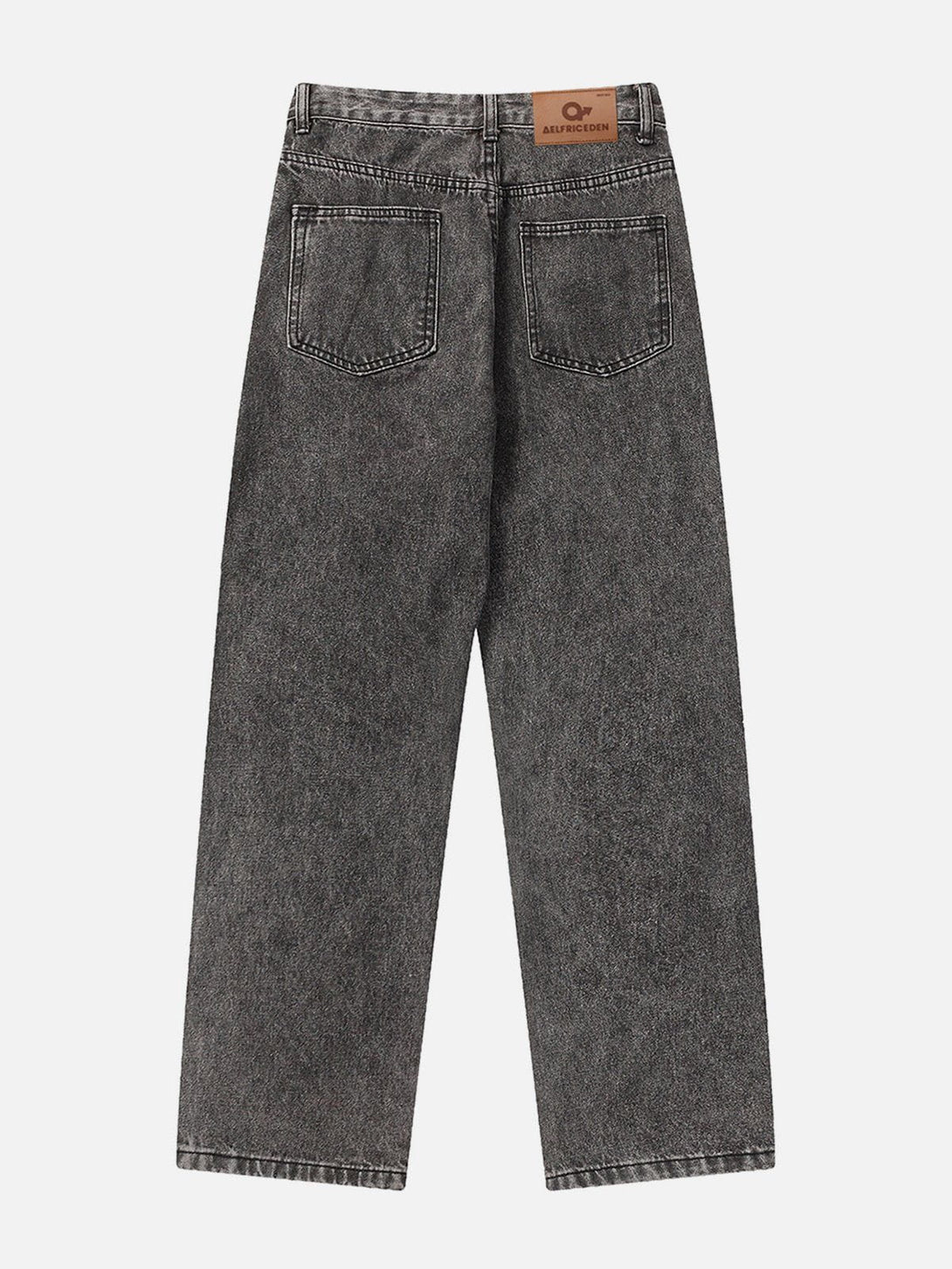 TALISHKO - Cambered Patchwork Straight-Leg Jeans, streetwear fashion, talishko.com